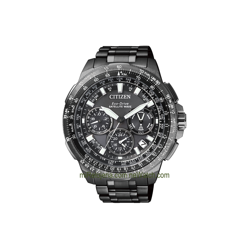 Eco-Drive Satellite Wave F900 Chrono Alarm