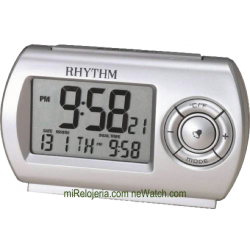 Wake up timer with thermometer