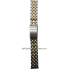 Two Tone Standard Stainless steel Bracelet 18 mm.
