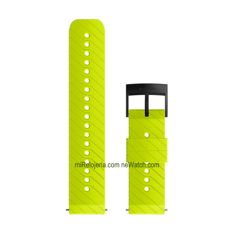 ATHLETIC 3 Silicone strap Lime