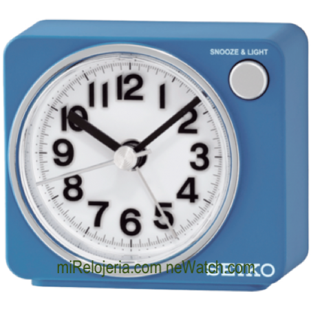 Reloj Despertador Analógico Silencioso - SNOOZE - Luz - Movimiento Continuo