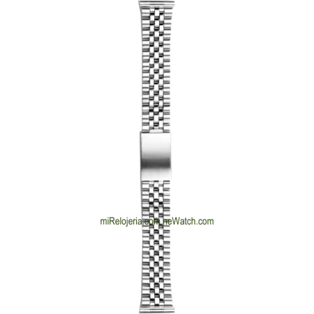 Curved Standard Stainless steel Bracelet 20 mm.
