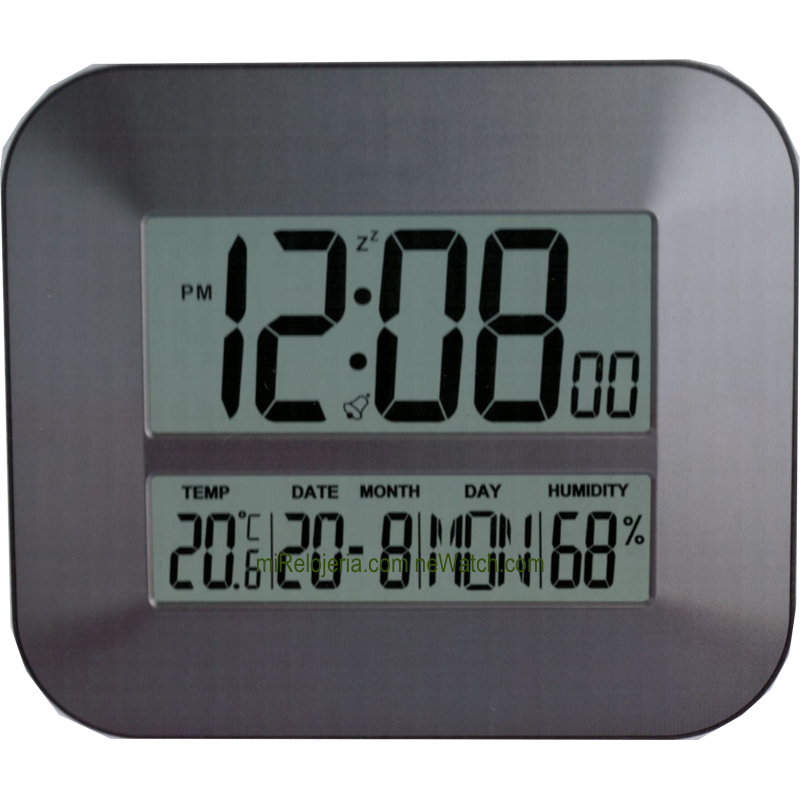 Comprar Reloj digital de sobremesa y pared Rhythm con termómetro