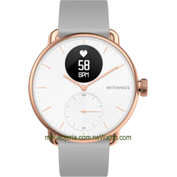 ScanWatch 38 mm White & Rose