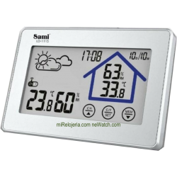 Weather station with sensor