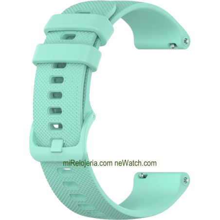Correa de 20mm silicona para Reloj smartwatch