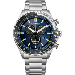 Citizen Sport Titanio Eco-Drive AW1221-51E Orologio Uomo - Movimento A Carica Luce, Cassa 43 Mm, Impermeabile 10 Bar