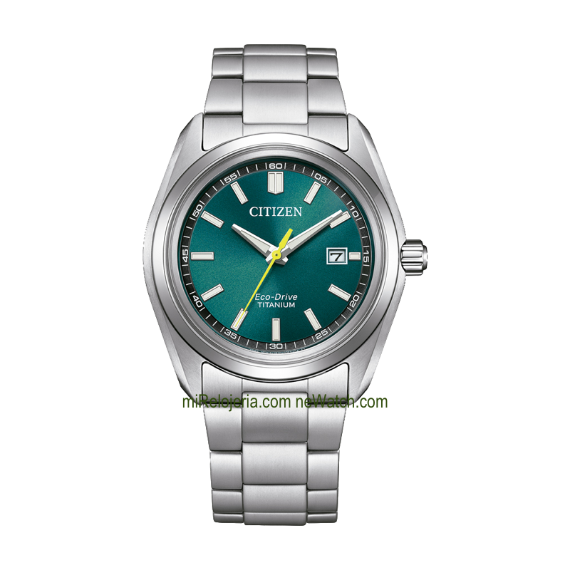 Super Titanio Eco-Drive Caballero AW1900