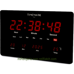 Reloj de pared digital LED
