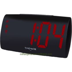 Radio Despertador AM/FM con dígitos grandes