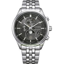 Tsuki-yomi Moon Phase Eco-Drive Radio Controlado