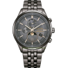 Tsuki-yomi Moon Phase Eco-Drive Radio Controlado